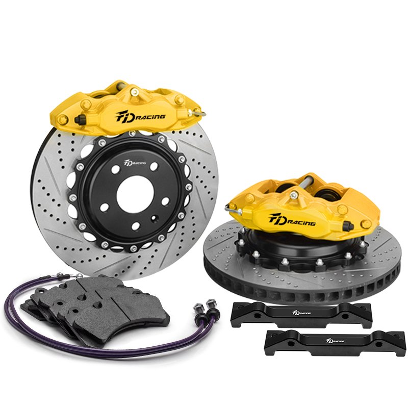 High Performance Customized Automatic Brake System 17 Inch 5200 Rear Brake Caliper Kit Set for Subaru Wrx Sti 2015 2018-2020